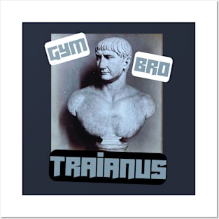 Gym bro Traianus Posters and Art